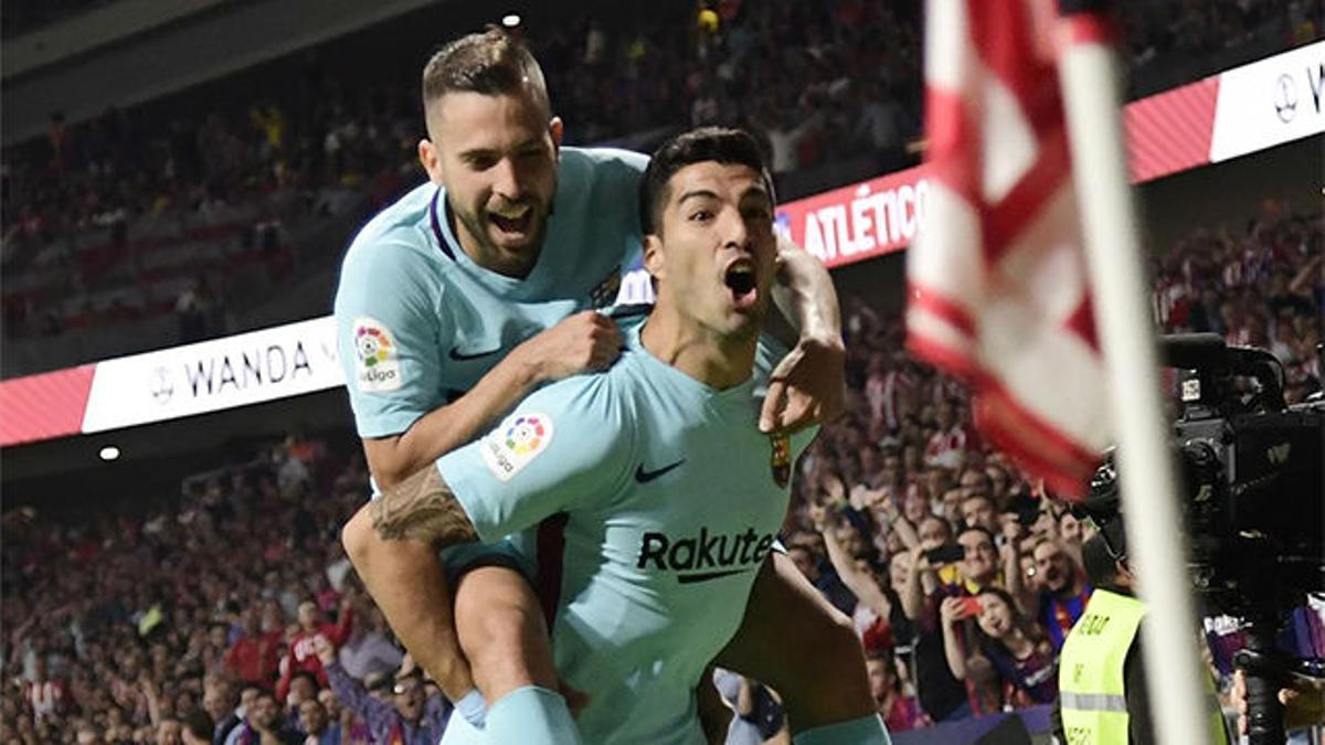 LALIGA | Atlético Madrid - FC Barcelona (1-1): El cabezazo perfecto de Luis Suárez