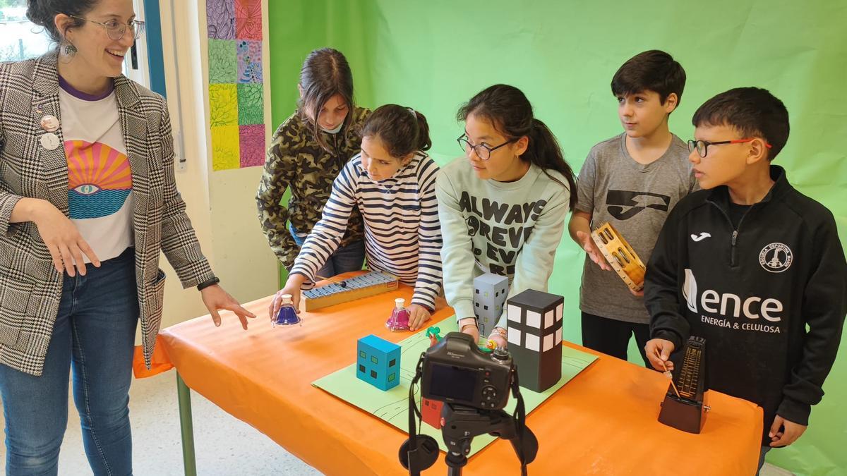 Sonorización de Stop Motion no CEIP A Carballeira.