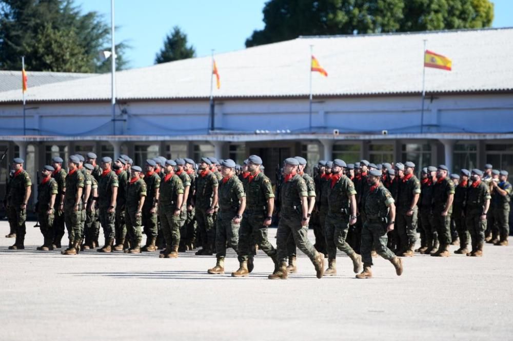 El general Romero Losada se despide de la Brilat