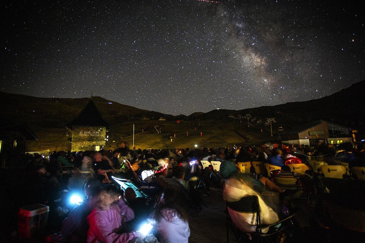 Así ha sido la gran noche de las perseidas