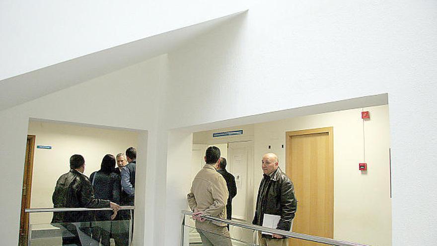Interiores del Palacio de Justicia de Ourense