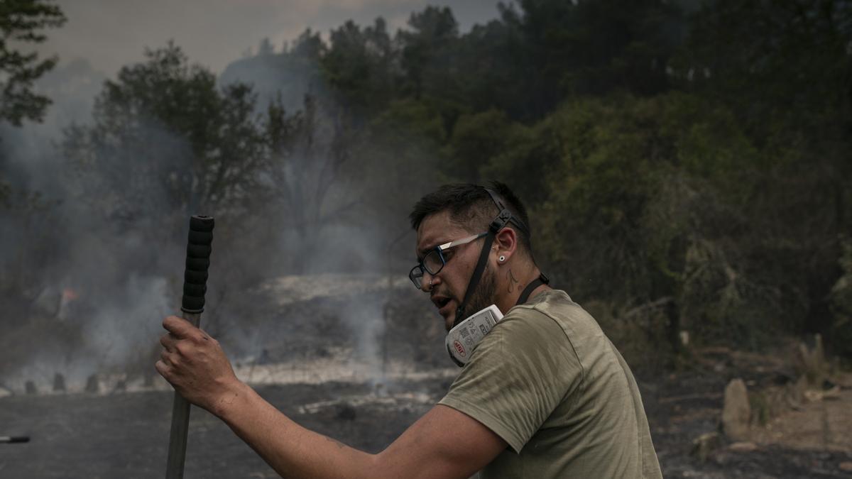 Incendio Carballeda de Valdeorras