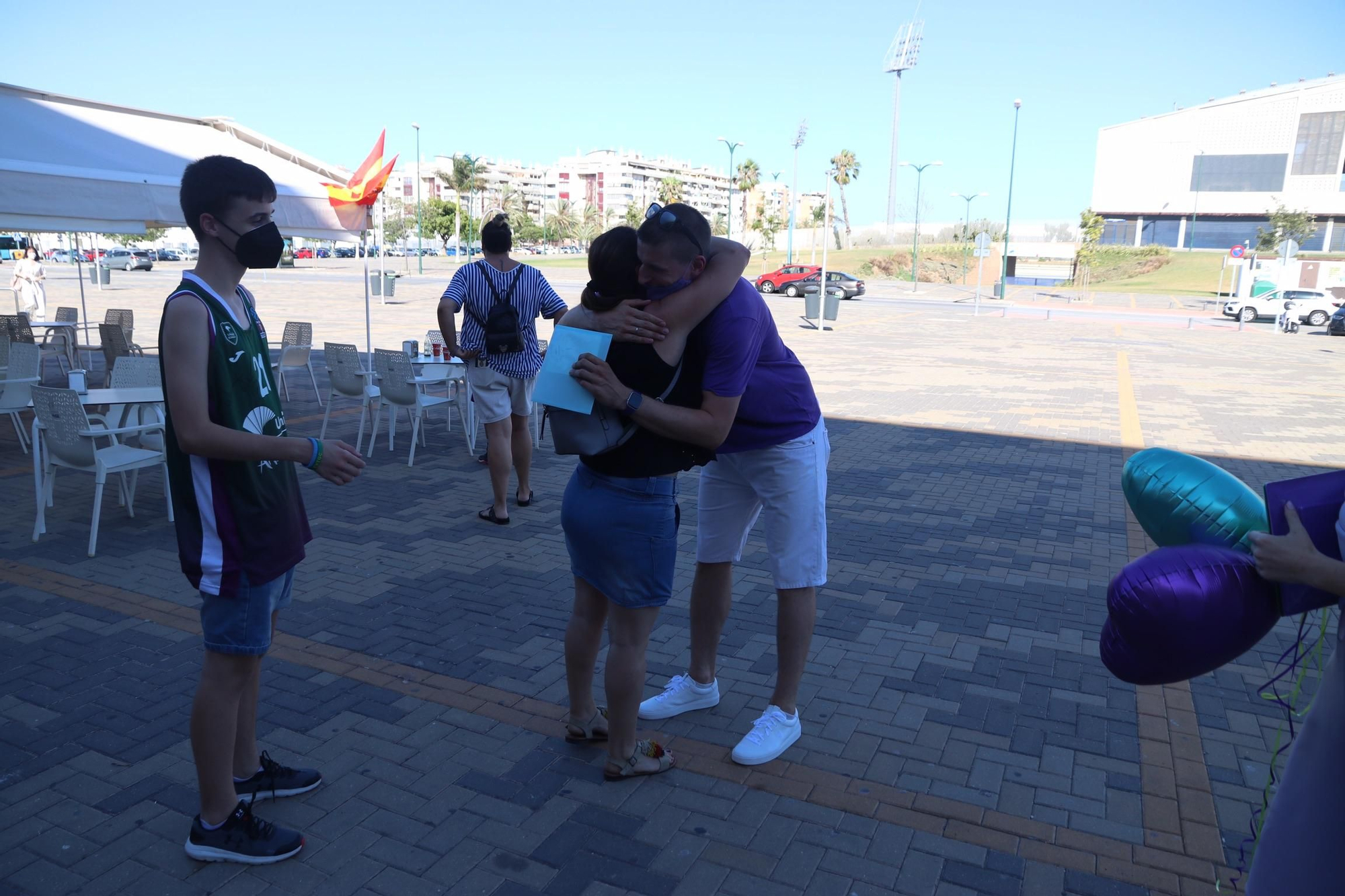 Waczynski se despide de la afición del Unicaja