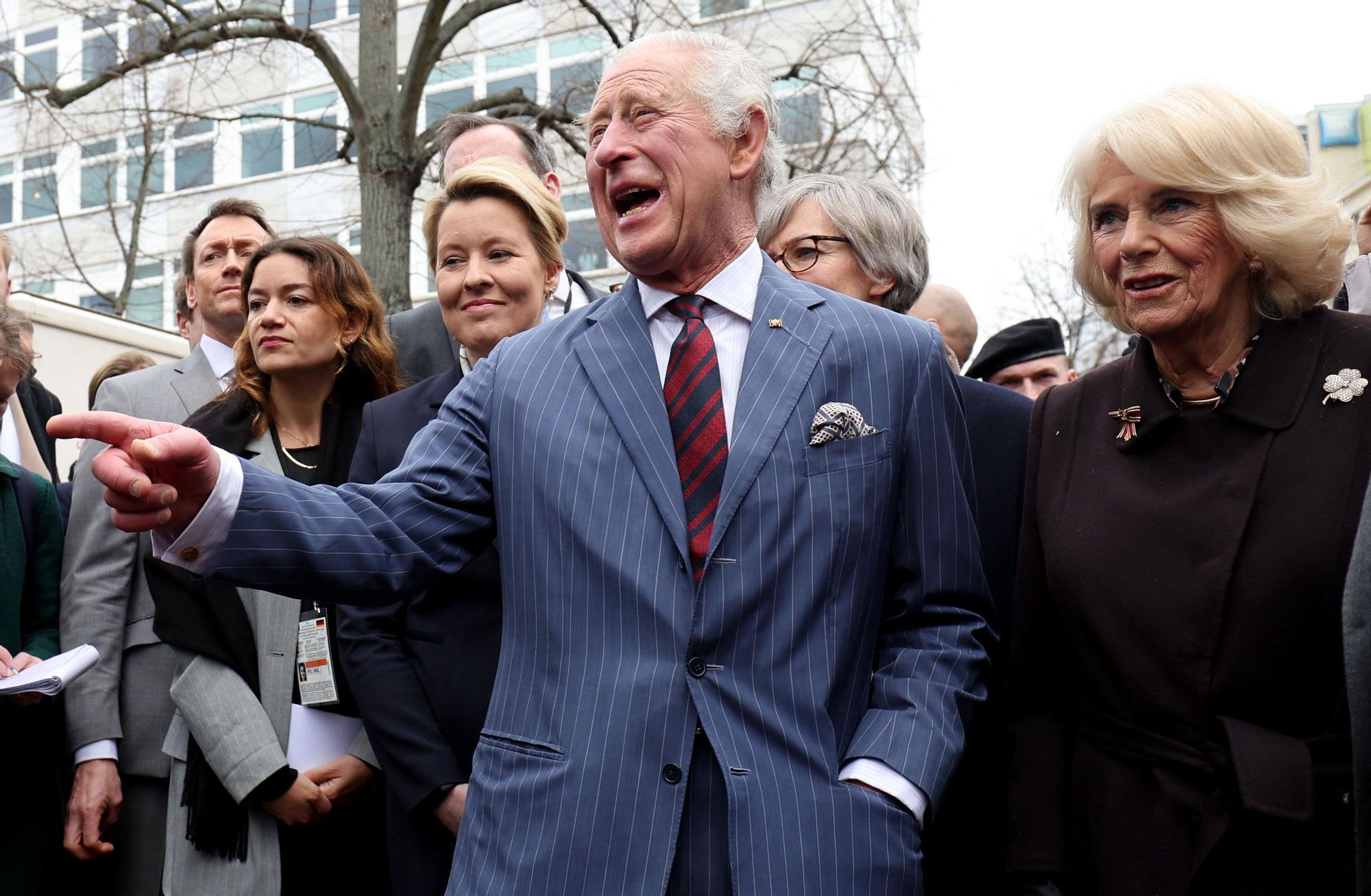 Carlos III de Inglaterra inicia en Alemania su primer viaje oficial como rey