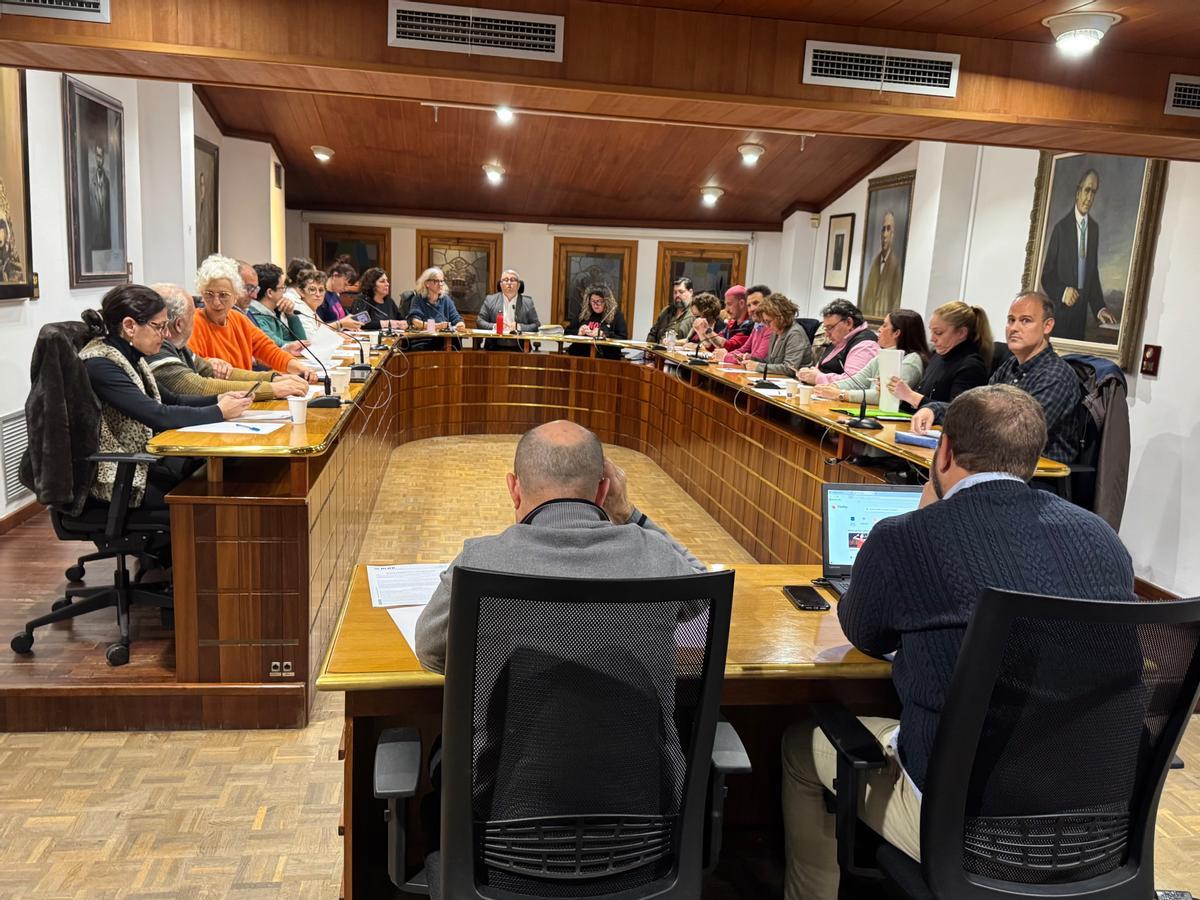 Una imagen de un pleno reciente celebrado en el Ayuntamiento de Inca.