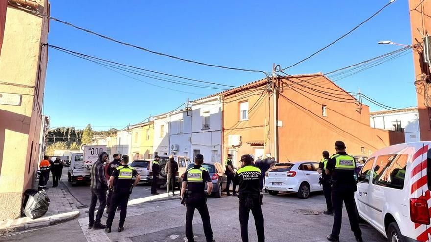 Imatge d’arxiu d’una operació policial al barri del Culubret, a Figueres | DDG