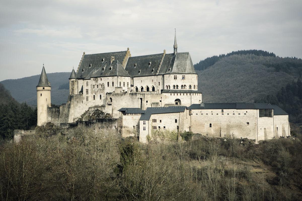 Castillo de Vianden en Luxemburgo