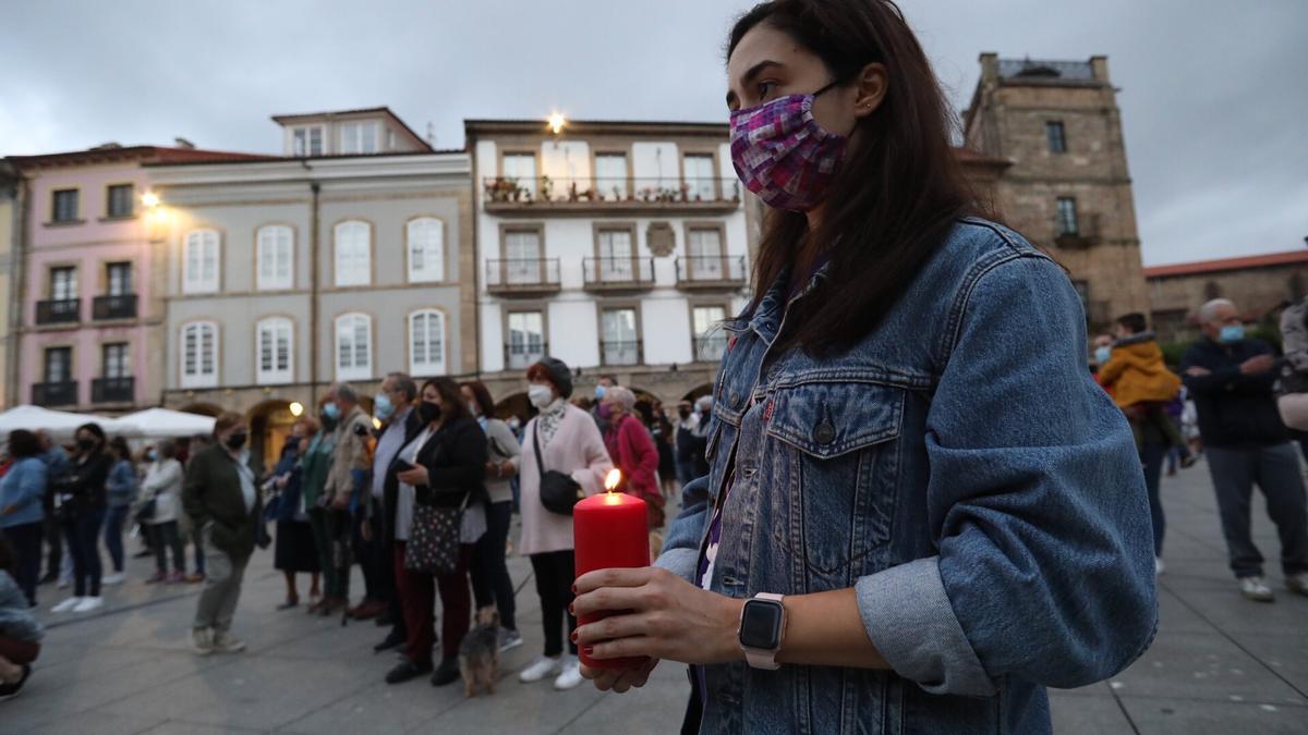 Concentración en Avilés