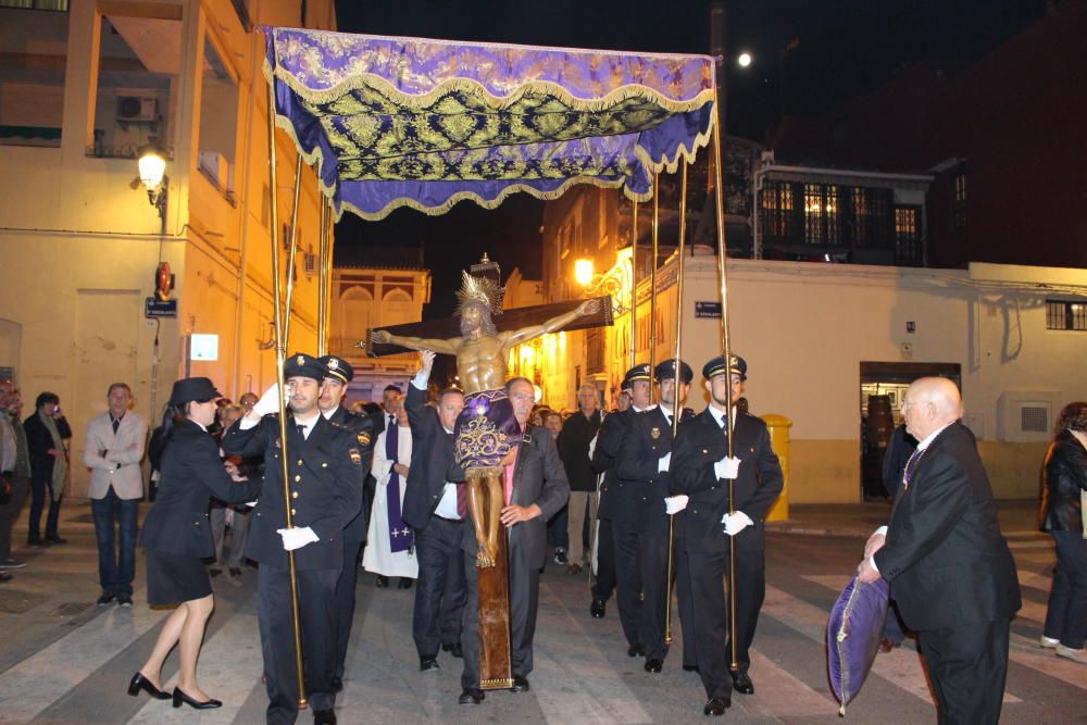 Procesión de la Hermandad del Cristo de los Afligidos.