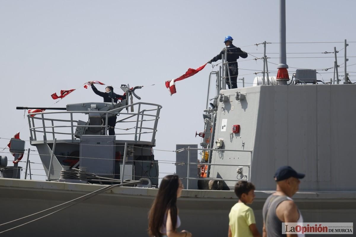 Las mejores imágenes del Día de las Fuerzas Armadas en Cartagena