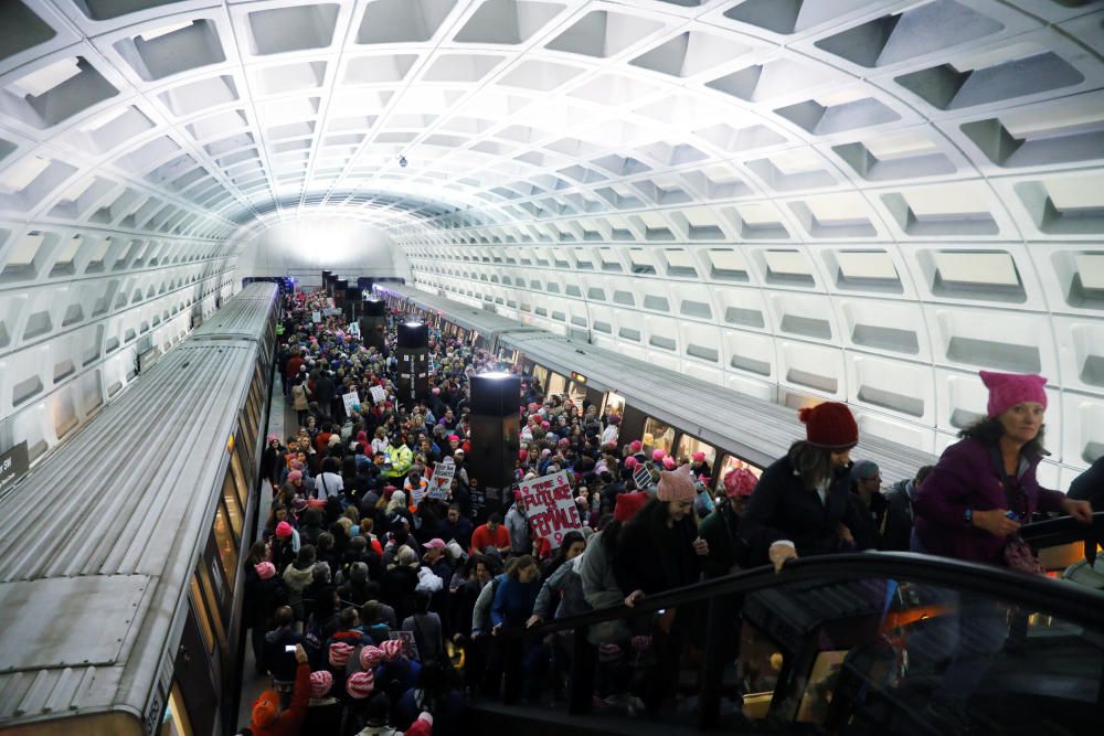 ''Marcha de las Mujeres'' contra Trump en Washington