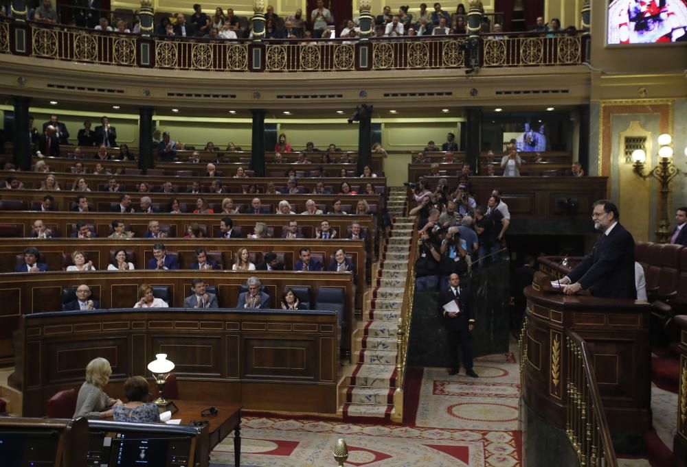 Debate de la moción de censura contra Rajoy