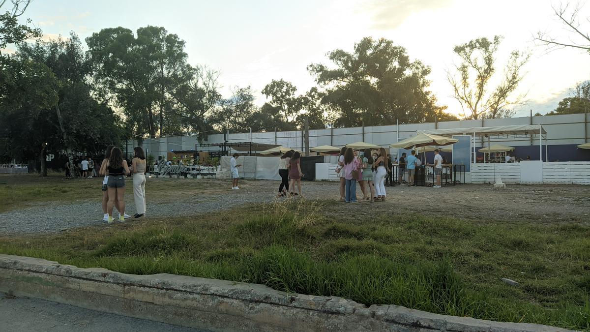 Imagen de Burriana este miércoles con ocasión del cierre de las playas por Sant Joan.