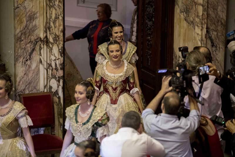 Proclamación de las falleras mayores de València 2020