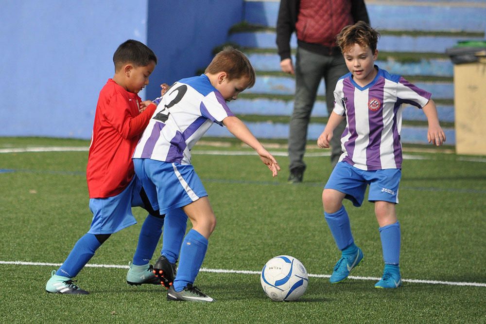 Fútbol base del fin de semana