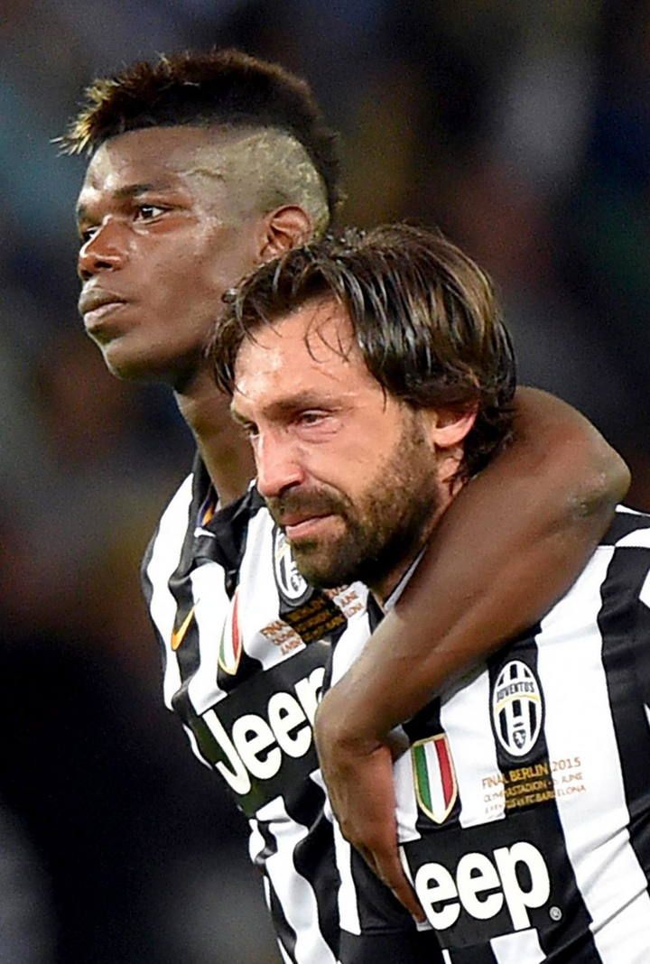 La desolación de los jugadores de la Juventus