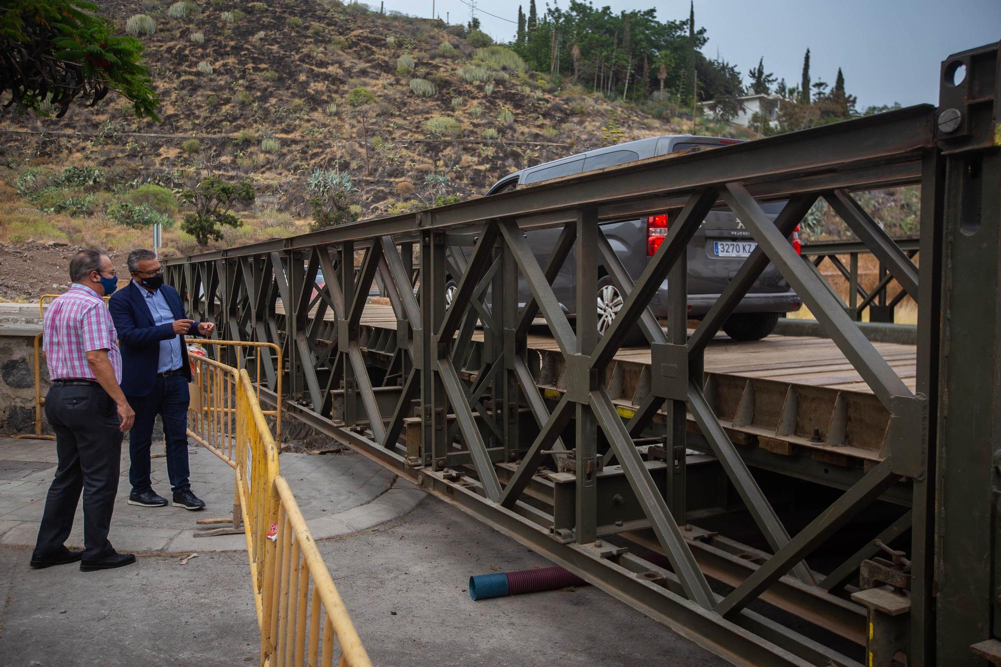 El alcalde José Manuel Bermúdez se reúnes con los vecinos de Taganana por el puente de San Andrés