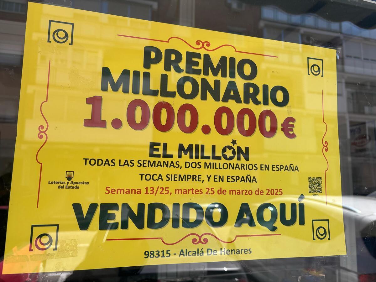 El despacho receptor de lotería 98.315 de la calle Santa Fe reparte un millón de euros