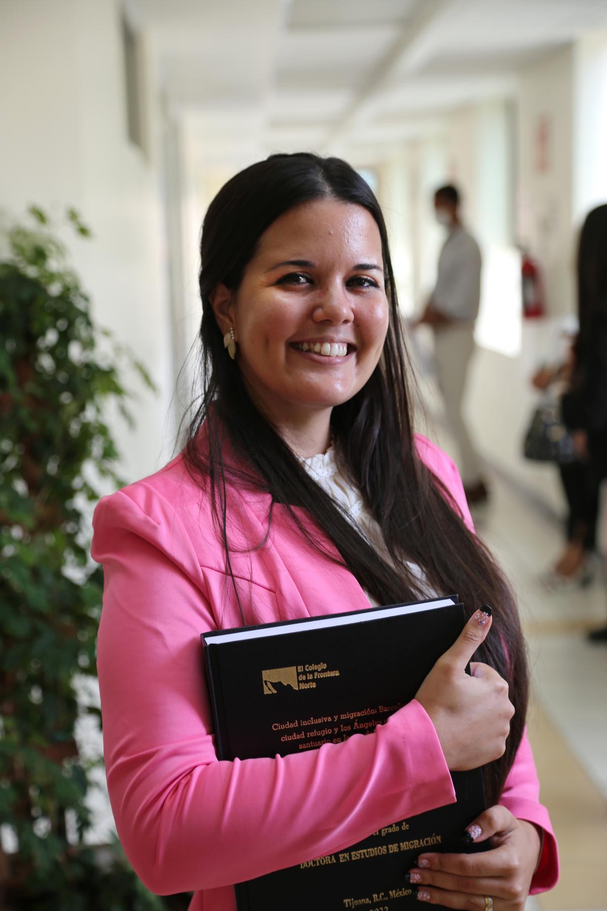 La periodista cubana, Loraine Morales.