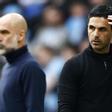 Arteta y Guardiola, en Wembley