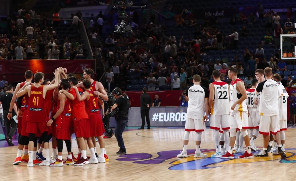 Cuartos del final del Eurobasket: Alemania - España