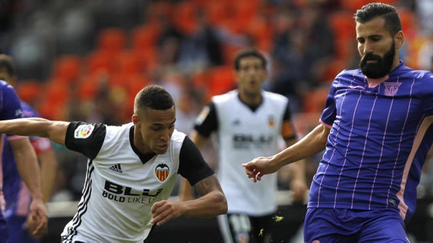 Bajas en el Leganés para recibir al Valencia