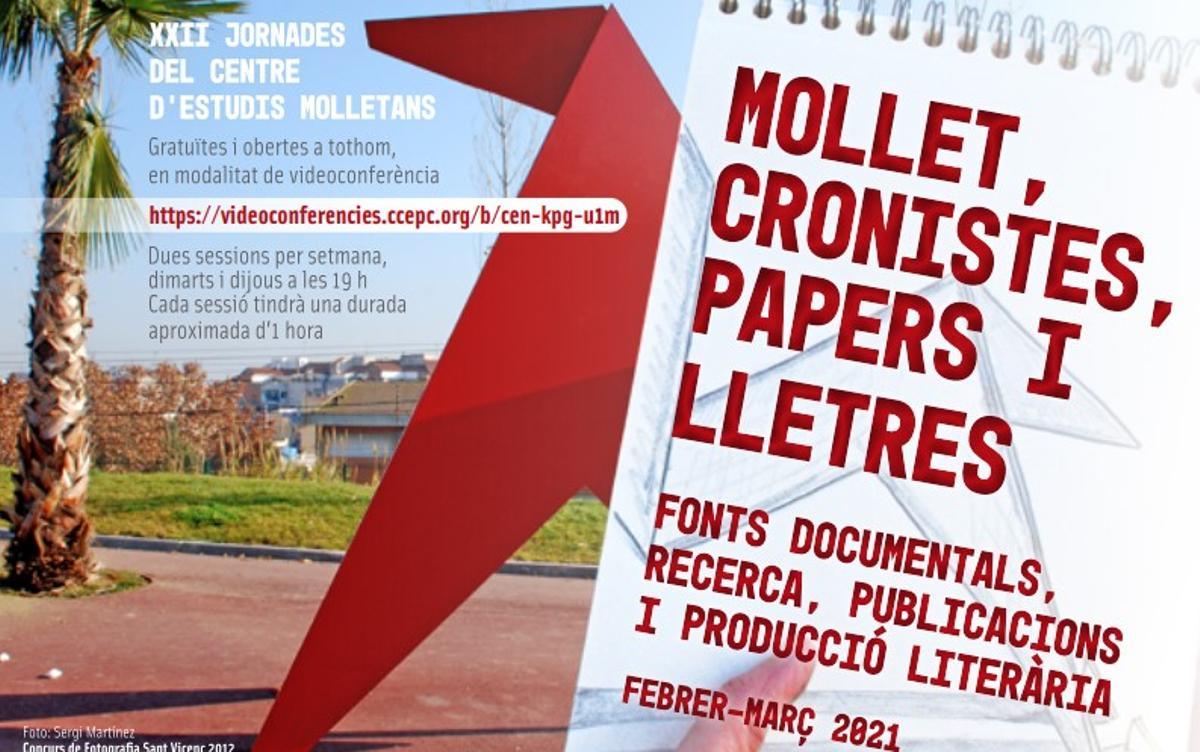 Mollet presenta unes jornades virtuals dedicades als documents, cronistes i literats de la ciutat