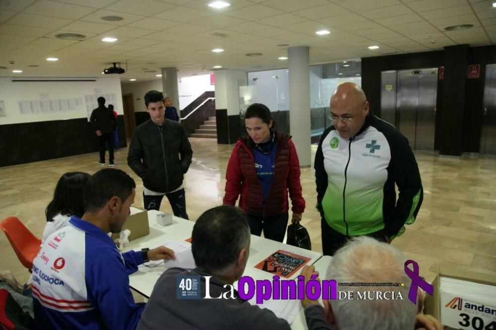 Recogida de dorsales, ambiente y salida de la XXXI Media Maratón Ciudad de Lorca