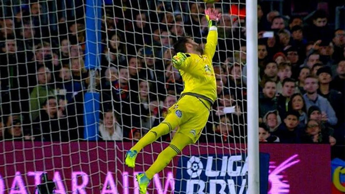 Messi ha hecho inútil la estirada de Sergio Álvarez