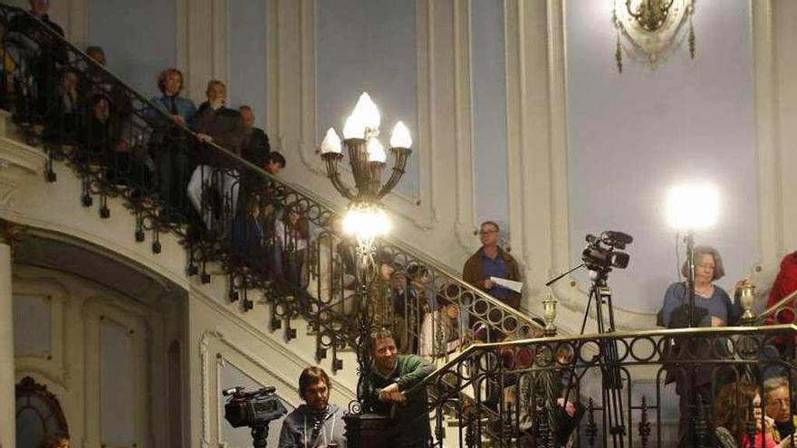 Público en el concierto inaugural de la Semana del Conservatorio.