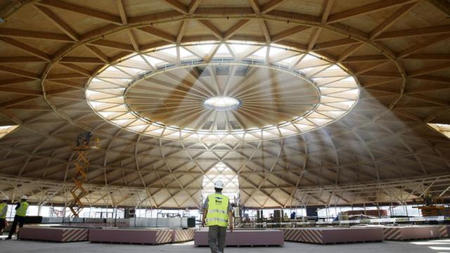 La cúpula de Las Arenas, el pasado septiembre.