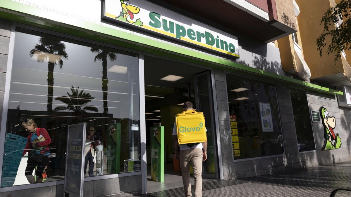 HiperDino se alía con Glovo entregas a domicilio en una media de 30