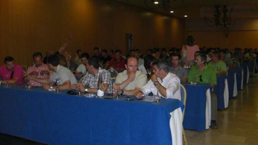 Imagen de los agentes en el curso sobre crimen organizado, ayer en Antequera.