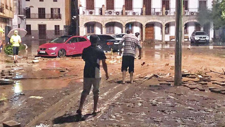 Un paisaje de devastación y una vecindad desesperada