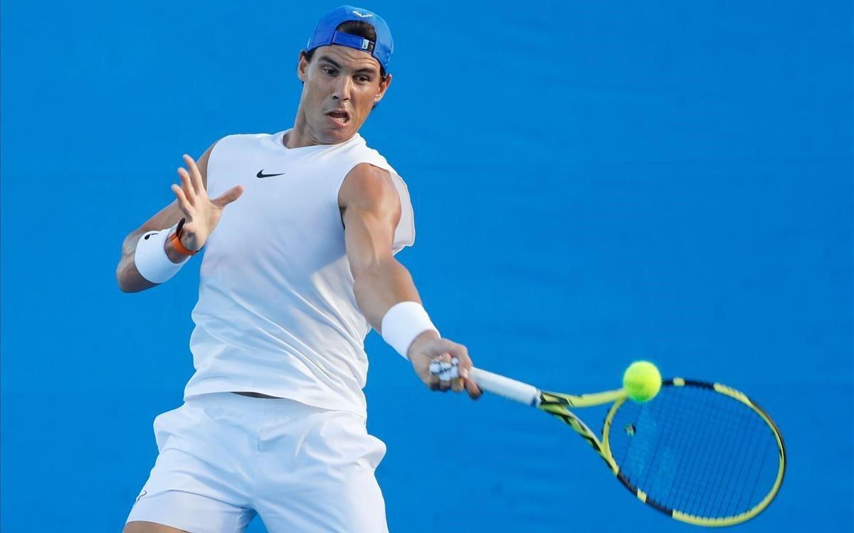 lmendiola46399774 bne100  brisbane  australia   01 01 2019   rafael nadal of s190101173628