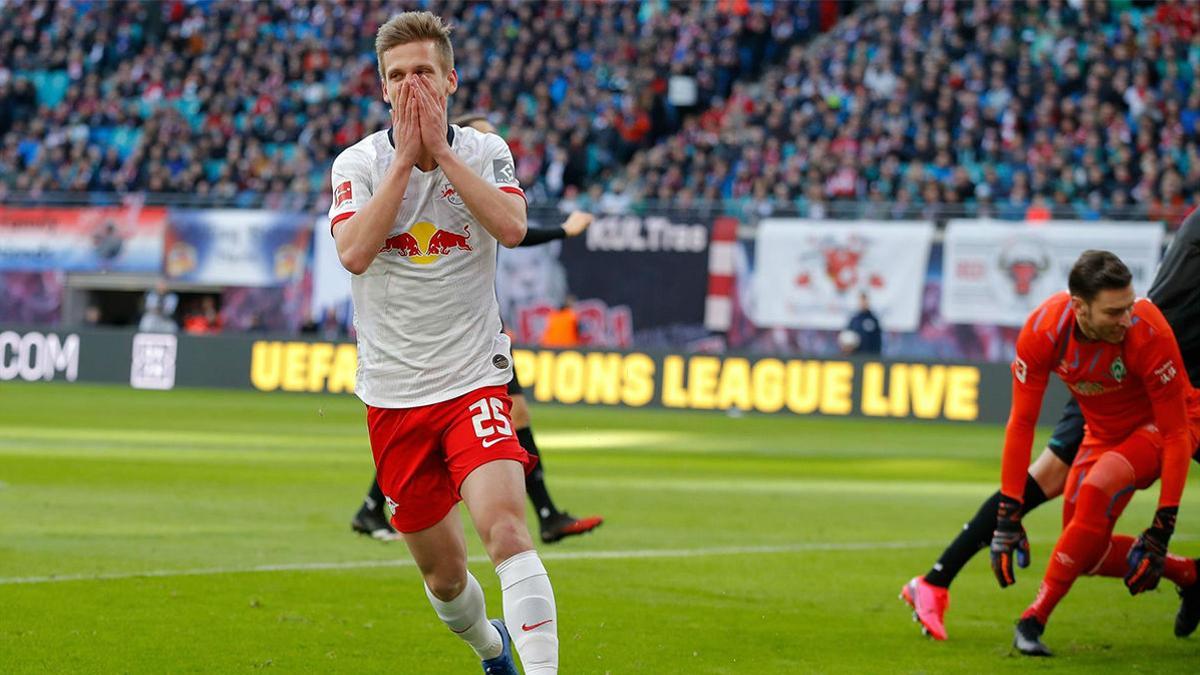 Dani Olmo habla de su primer gol en la Bundesliga: "No lo olvidaré nunca"
