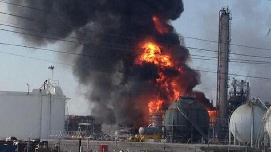 Imagen de la planta donde se ha producido la explosión.