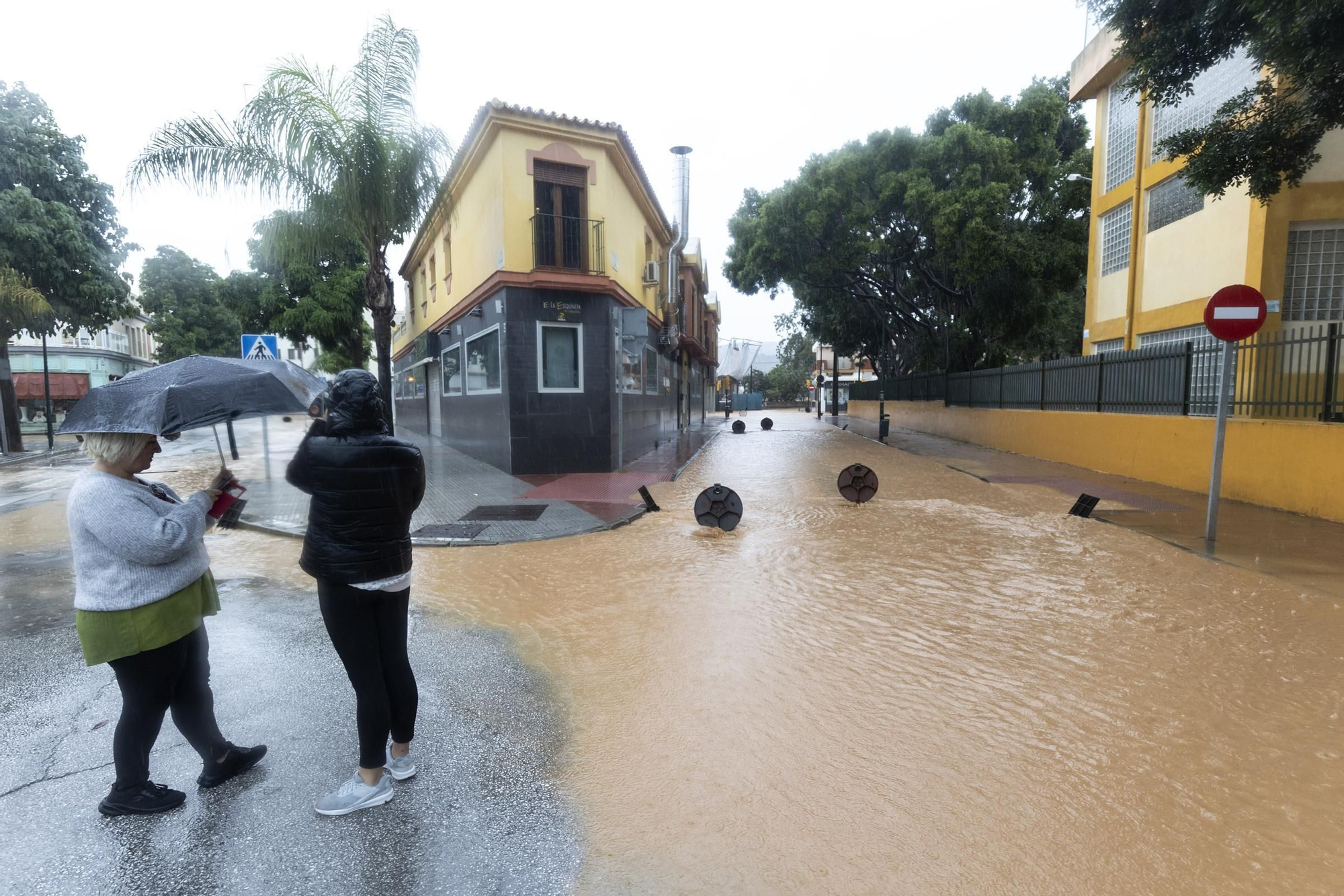 GALERIA |  La nova DANA castiga Màlaga 