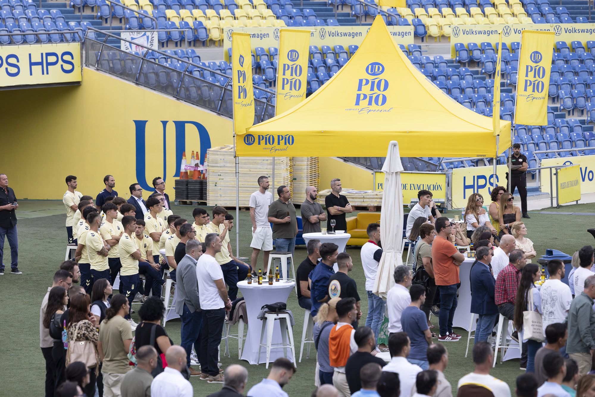 Presentación de la nueva cerveza Pío Pío