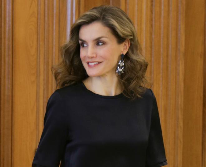 Los pendientes azules de Mango de Letizia Ortiz