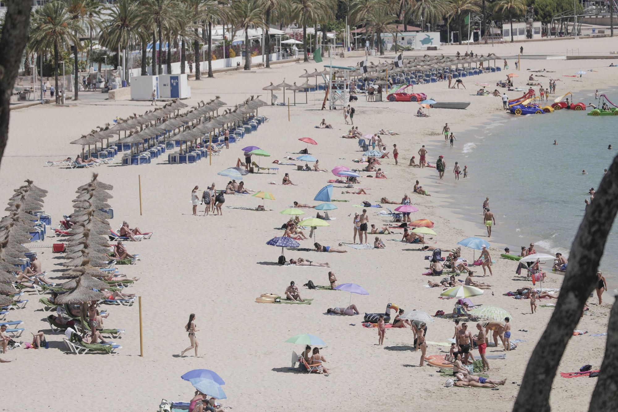 Magaluf se prepara para recibir a los turistas británicos