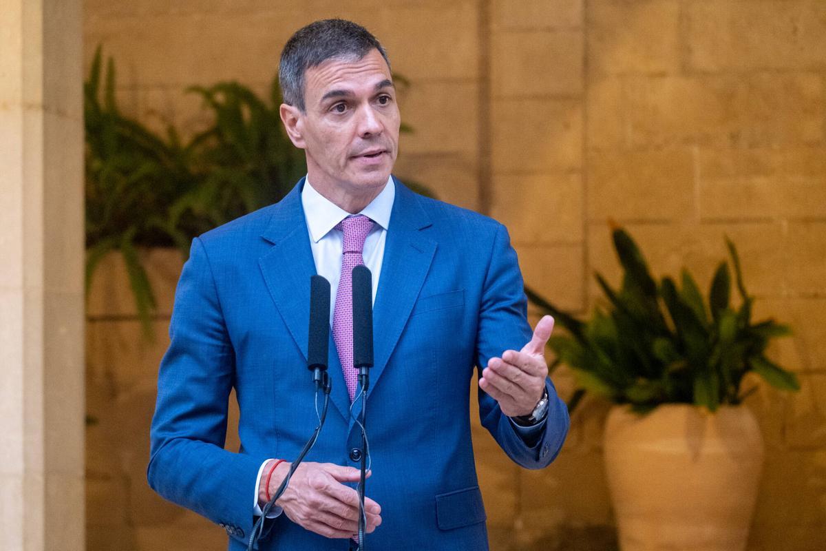 El presidente del gobierno Pedro Sánchez El presidente del gobierno Pedro Sánchez