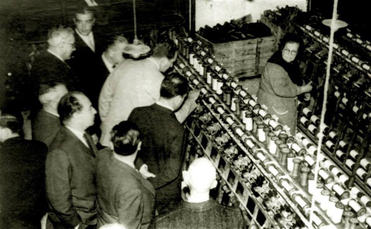 Visita en el año 1965 del entonces príncipe Juan Carlos de Borbón