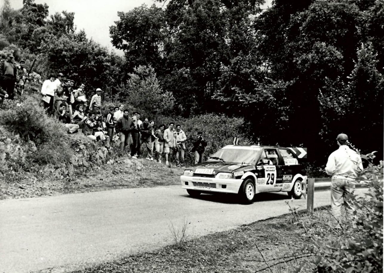 Los cordobeses pioneros en el Rally Sierra Morena en imágenes