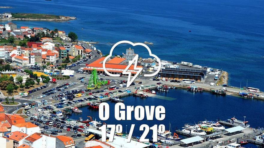 El tiempo en O Grove: previsión meteorológica para hoy, lunes 25 de mayo