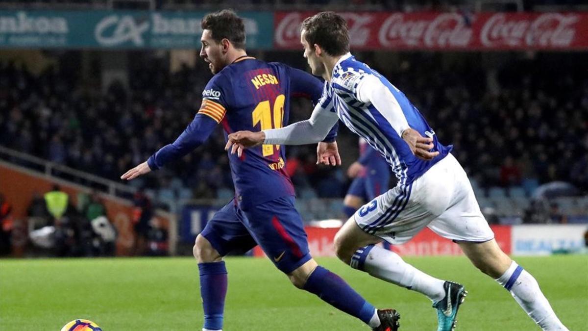 La Real Sociedad ha sabido sujetar a Messi