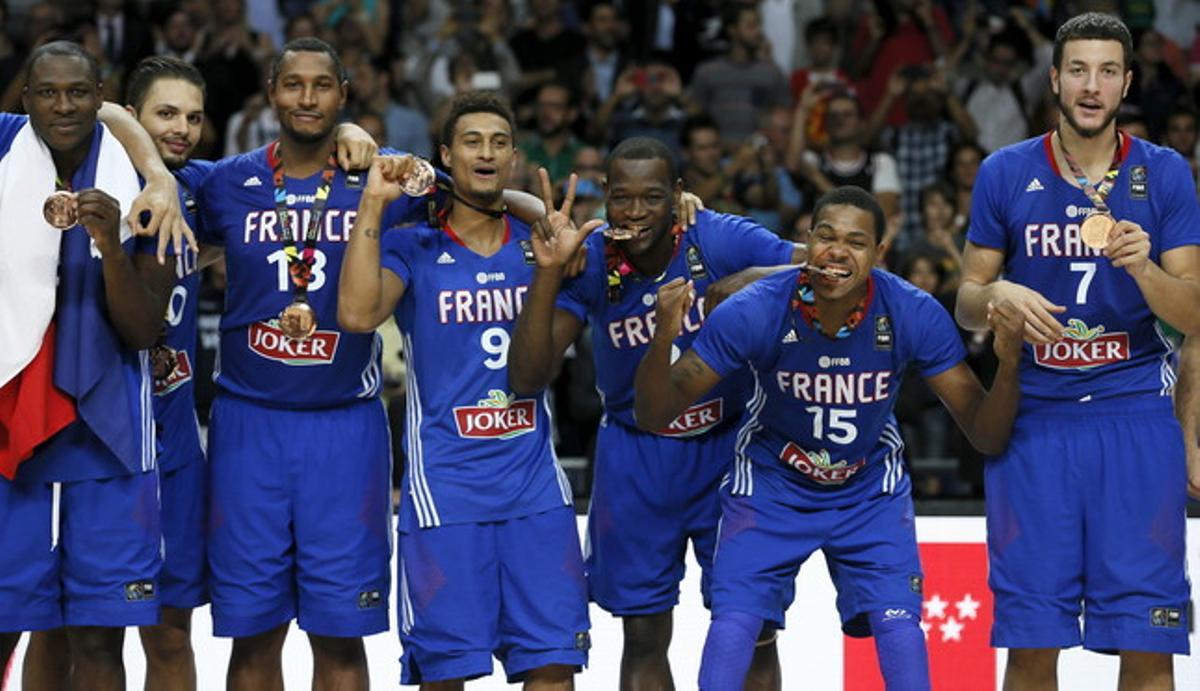 Francia, medalla de bronce en el Mundial de Baloncesto Francia, medalla de bronce en el Mundial de Baloncesto
