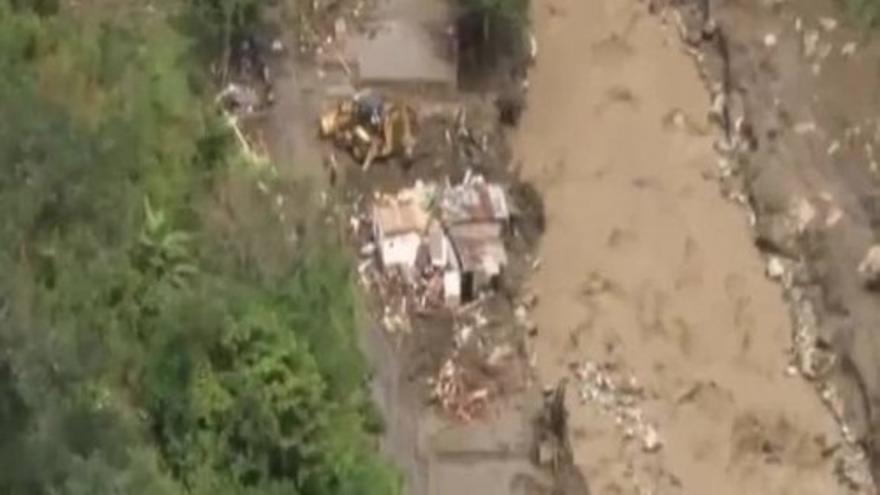 Más de 60 fallecidos por un corrimiento de tierras en Colombia