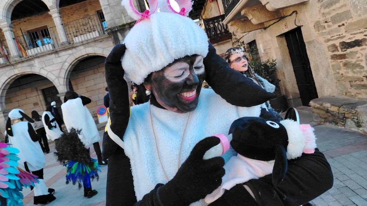 El Cordel Sanabrés anima el carnaval en Puebla de Sanabria