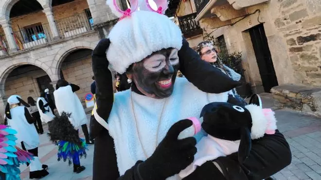 El Cordel Sanabrés anima el carnaval en Puebla de Sanabria
